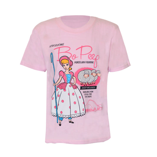 Light Pink - Front - Toy Story Girls Bo Peep T-Shirt