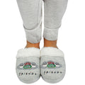 Grey - Side - Friends Girls Central Perk Slippers