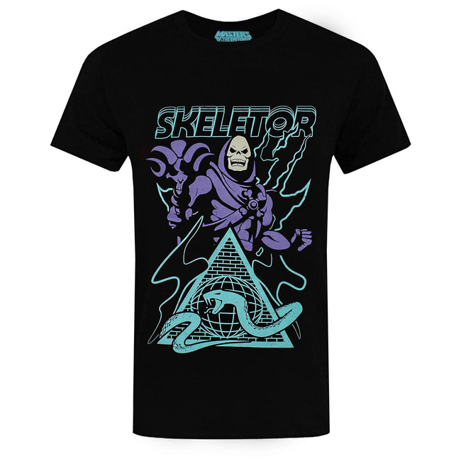 Black - Front - Masters Of The Universe Mens Skeletor T-Shirt