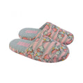 Pink-Grey - Close up - Disney Womens-Ladies Dumbo Slippers
