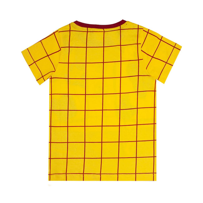 Multicoloured - Back - Toy Story Boys Woody Short Pyjama Set