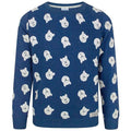 Blue - Front - Winnie the Pooh Boys Expressions Sweatshirt