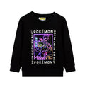 Black - Lifestyle - Pokemon Childrens-Kids Lenticular Mewtwo Pikachu Sweatshirt