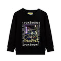 Black - Pack Shot - Pokemon Childrens-Kids Lenticular Mewtwo Pikachu Sweatshirt