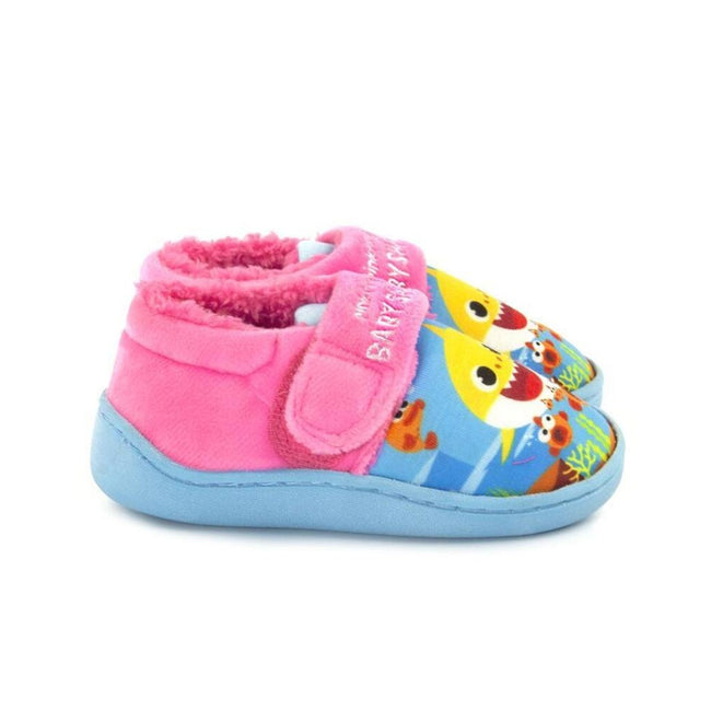 Pink - Back - Pinkfong Girls Baby Shark Slippers