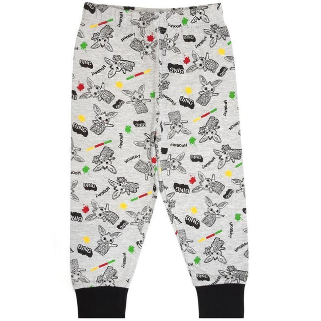 Grey-Black - Lifestyle - Bing Bunny Boys Its A Bing Thing Long-Sleeved Pyjama Set