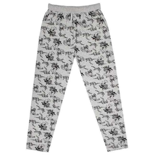 Black-Grey - Lifestyle - The Avengers Mens Logo Pyjama Set