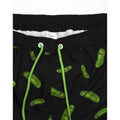 Black-Green - Lifestyle - Rick And Morty Mens Pickle Rick Swim Shorts