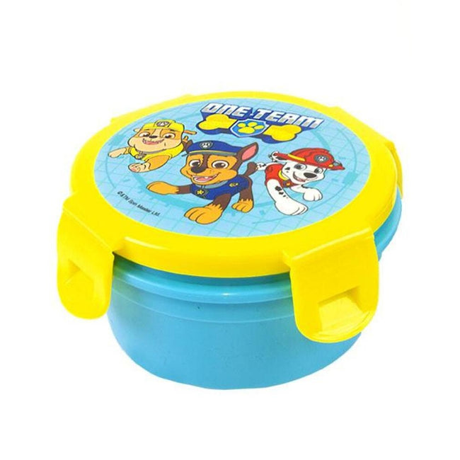 Blue-Yellow - Back - Paw Patrol Childrens-Kids Rescue Pups Lunch Bag Set (Pack Of 3)