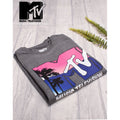Grey Marl - Back - MTV Womens-Ladies Logo Palm Tree T-Shirt