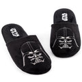 Black - Front - Star Wars Mens Dark Side Darth Vader Slippers