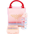 Pink - Front - Wonder Woman Rectangular Lunch Bag Set (Pack of 3)