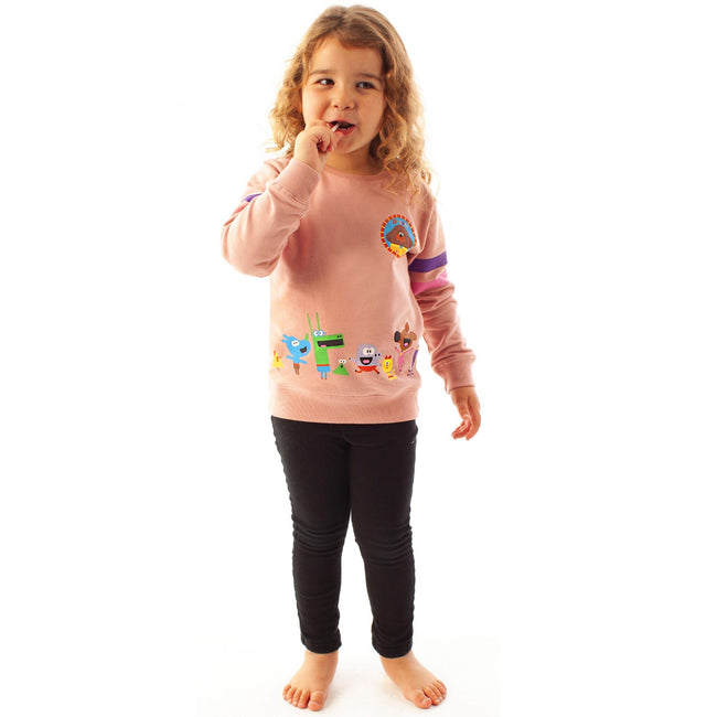 Pink - Lifestyle - Hey Duggee Girls Squirrel Club Sweatshirt