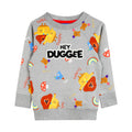 Grey-Multicoloured - Side - Hey Duggee Boys Squirrel Club Long-Sleeved Sweatshirt