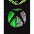 Black - Lifestyle - Xbox Childrens-Kids Logo Sequin Flip Hoodie
