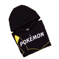 Black - Side - Pokemon Childrens-Kids Pikachu Hoodie