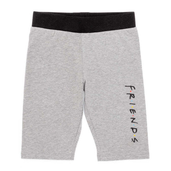 Black-Grey - Lifestyle - Friends Girls Cycling Short Pyjama Set