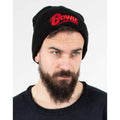 Black - Back - David Bowie Logo Beanie