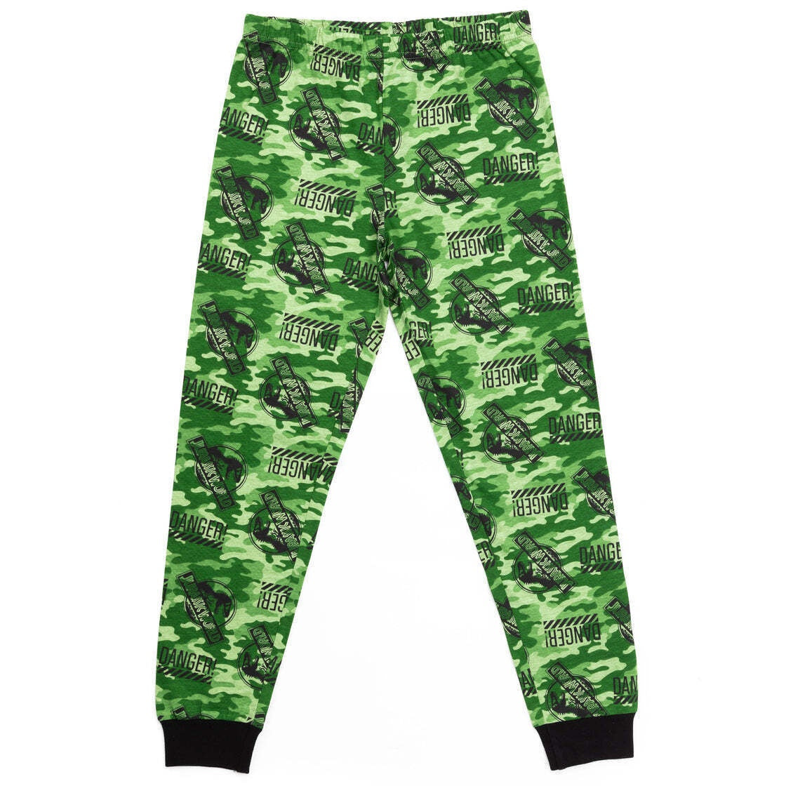 Black-Green - Lifestyle - Jurassic World Boys Camo Long-Sleeved Pyjama Set