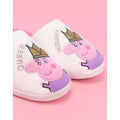 Cream-Pink-Purple - Lifestyle - Peppa Pig Womens-Ladies Queen Mummy Pig Slippers