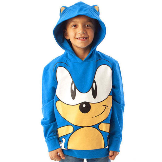 Blue - Lifestyle - Sonic The Hedgehog Boys 3D Ears Hoodie