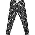Black-White - Side - Nightmare Before Christmas Womens-Ladies Jack Skellington Pyjama Set