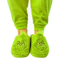 Green-Black - Back - The Grinch Unisex Adult Slippers
