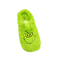 Green-Black - Front - The Grinch Unisex Adult Slippers