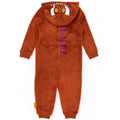 Brown - Lifestyle - The Gruffalo Childrens-Kids Fluffy All-In-One Nightwear