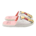 Pink-White-Orange - Side - Winnie The Pooh Womens-Ladies Slippers