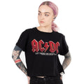 Black - Lifestyle - AC-DC Womens-Ladies Let There Be Rock T-Shirt