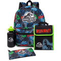 Multicoloured - Front - Jurassic World Runnn!! Backpack Set