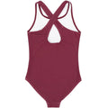 Burgundy - Back - Harry Potter Girls Hogwarts One Piece Swimsuit