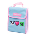 Blue-Pink - Lifestyle - Minecraft Pixel Backpack Set
