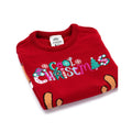 Red - Close up - Paw Patrol Childrens-Kids Skye Knitted Christmas Jumper