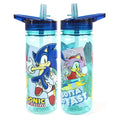 Blue-White - Pack Shot - Sonic The Hedgehog Gotta Go Fast Lunch Bag And Bottle