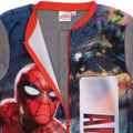 Grey-Blue-Red - Pack Shot - Spider-Man Boys Sleepsuit