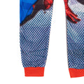 Grey-Blue-Red - Close up - Spider-Man Boys Sleepsuit