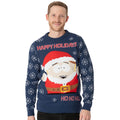 Blue-Red - Pack Shot - South Park Mens Knitted Christmas Jumper