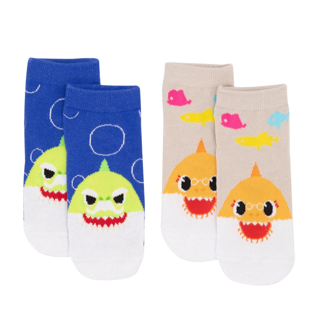 Multicoloured - Side - Baby Shark Childrens-Kids Socks (Pack of 5)