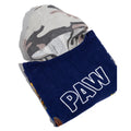 Navy-Grey - Lifestyle - Paw Patrol Childrens-Kids Camo Hooded Towel