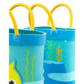 Blue-Yellow - Close up - Baby Shark Childrens-Kids Garden Wellies