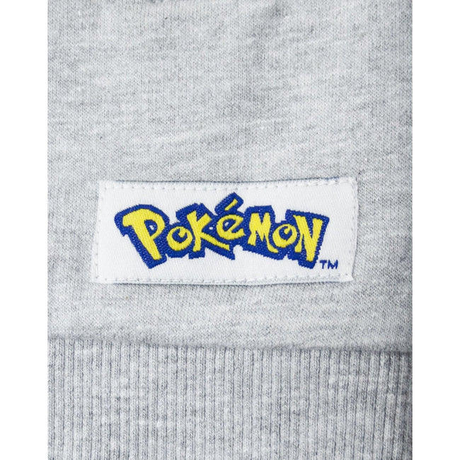 Grey - Lifestyle - Pokemon Boys Gotta Catch Em All Pokeball Full Zip Drawstring Hoodie