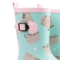 Pastel Mint-Pink - Lifestyle - Pusheen Girls Repeat Print Garden Wellies