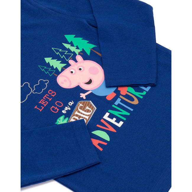 Blue - Lifestyle - Peppa Pig Childrens-Kids Long-Sleeved T-Shirt