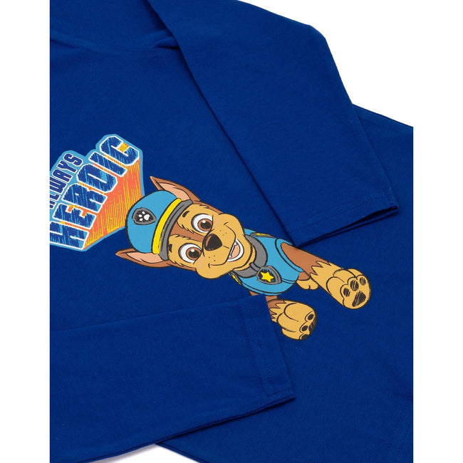 Blue - Close up - Paw Patrol Boys Always Heroic Long-Sleeved T-Shirt
