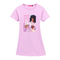 Multicoloured - Lifestyle - Barbie Girls Open Back T-Shirt Dress (Pack of 2)