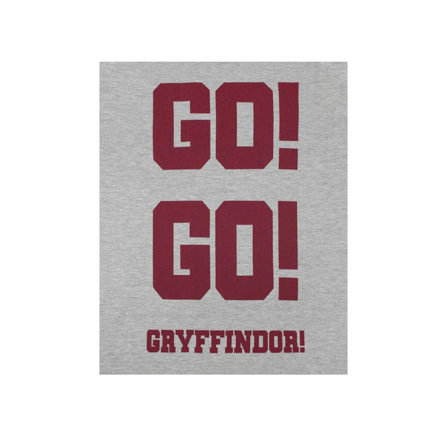 Grey-Red - Lifestyle - Harry Potter Girls Quidditch Team Captain Short-Sleeved T-Shirt
