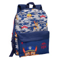 Navy-Grey-Red - Side - Paw Patrol Childrens-Kids Camo Backpack Set (Pack of 4)