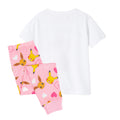 White-Pink - Back - Pokemon Girls Besties Long Leg Pyjama Set